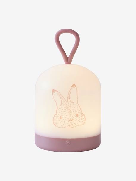 Portable Night Light, Rabbit PINK LIGHT SOLID WITH DESIGN - vertbaudet enfant 
