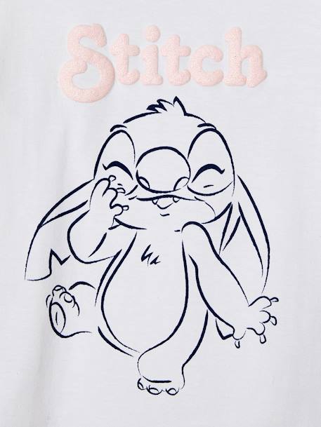 Pyjashort fille Disney® Stitch rayé rose - vertbaudet enfant 