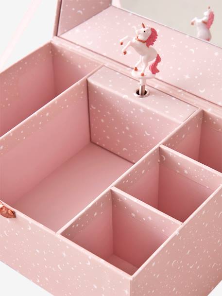 Unicorn Music Box PINK LIGHT SOLID WITH DESIGN - vertbaudet enfant 