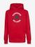 Sweat capuche Core rouge - vertbaudet enfant 