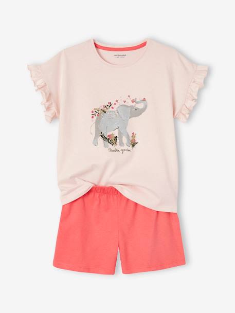 Lot de 2 pyjashorts fille wild rose - vertbaudet enfant 