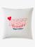 Duvet Cover + Pillowcase Set for Children, BFF WHITE MEDIUM SOLID WITH DESIGN - vertbaudet enfant 