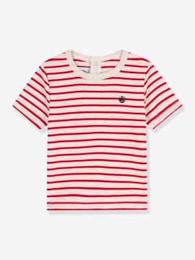 Baby-T-shirts & Roll Neck T-Shirts-Short Sleeve T-Shirt in Organic Cotton, by PETIT BATEAU