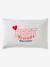 Duvet Cover + Pillowcase Set for Children, BFF WHITE MEDIUM SOLID WITH DESIGN - vertbaudet enfant 