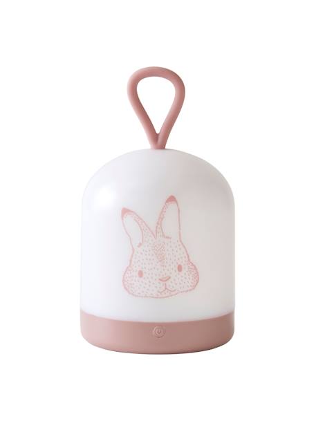 Portable Night Light, Rabbit PINK LIGHT SOLID WITH DESIGN - vertbaudet enfant 