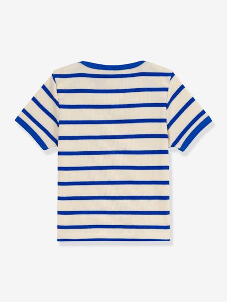 Short Sleeve T-Shirt by PETIT BATEAU beige - vertbaudet enfant 