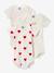Pack of 3 Short Sleeve Bodysuits in Organic Cotton, by Petit Bateau white - vertbaudet enfant 