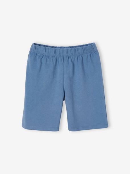 Basics Pyjamas with Shark Print, for Boys denim blue - vertbaudet enfant 