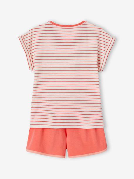 Sporty-Type Pyjamas for Girls coral - vertbaudet enfant 