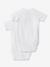 Lot de 2 bodies naissance manches courtes blanc - vertbaudet enfant 
