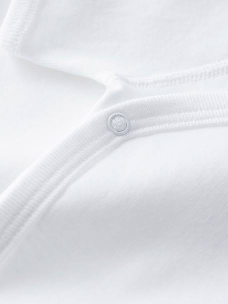 Lot de 2 bodies naissance manches courtes blanc - vertbaudet enfant 