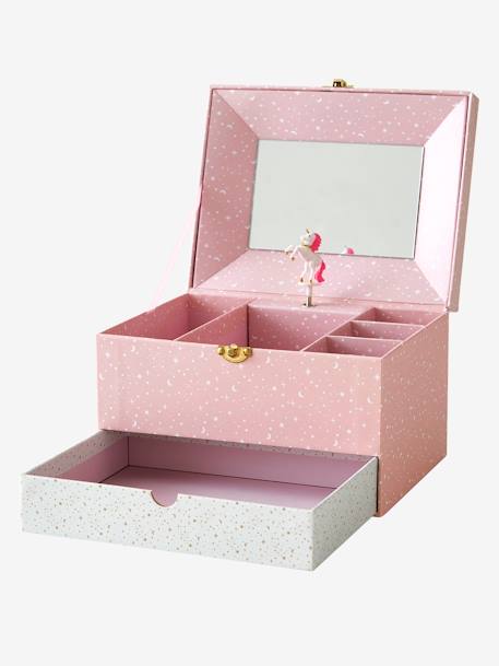 Unicorn Music Box PINK LIGHT SOLID WITH DESIGN - vertbaudet enfant 