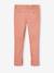 Indestructible Slim Leg Trousers, Heart Pockets on the Back, for Girls blush - vertbaudet enfant 