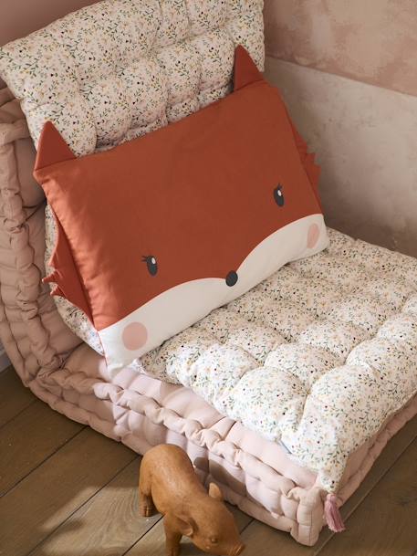 Taie d'oreiller bébé FLEURETTES ORANGE - vertbaudet enfant 