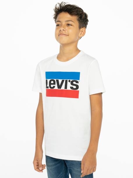 T-shirt Sportswear Logo garçon LEVI'S blanc - vertbaudet enfant 