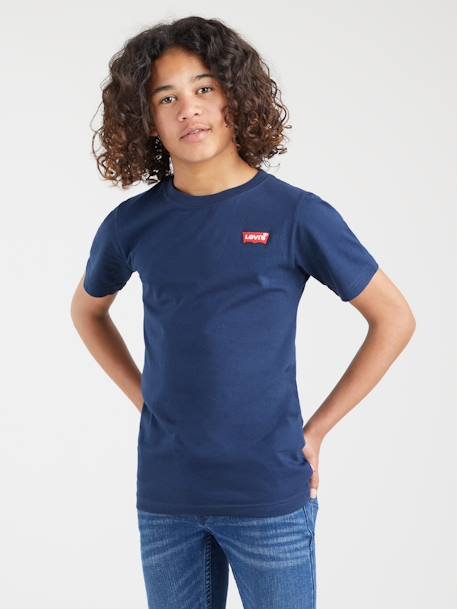 Levi's® Chest Hit Batwing T-Shirt blue+white - vertbaudet enfant 