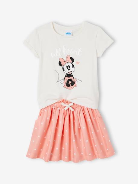 Disney Girls Minnie Mouse Skirt - Pink