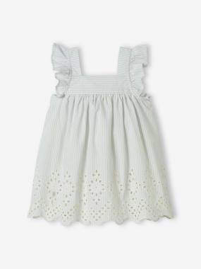 Baby-Dresses & Skirts-Occasion Wear Dress with Bodysuit for Babies