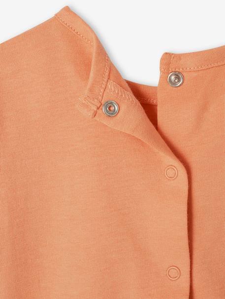 T-shirt 'croco' bébé manches courtes orange - vertbaudet enfant 