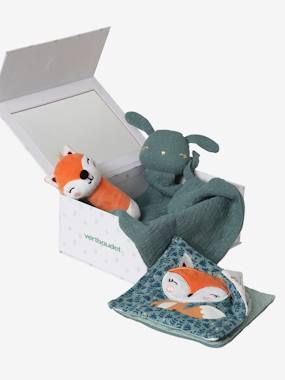 Toys-Baby & Pre-School Toys-Cuddly Toys & Comforters-3-Item Gift Box: Soft Toy + Rattle + Picture Book