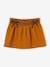 Skirt with Embroidered Smocking for Babies caramel - vertbaudet enfant 
