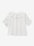 Blouse fille avec broderie anglaise écru - vertbaudet enfant 