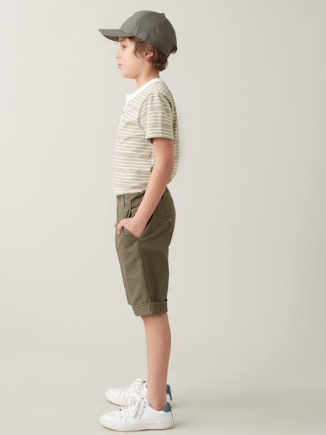 Bermuda classique garçon vert - vertbaudet enfant 
