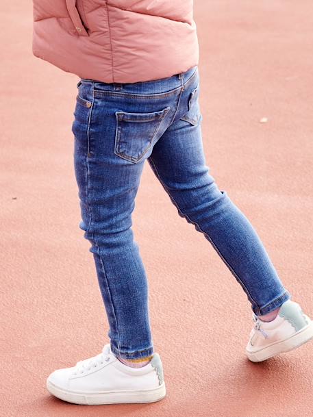 Skinny Leg Trousers, Basics denim blue+stone - vertbaudet enfant 