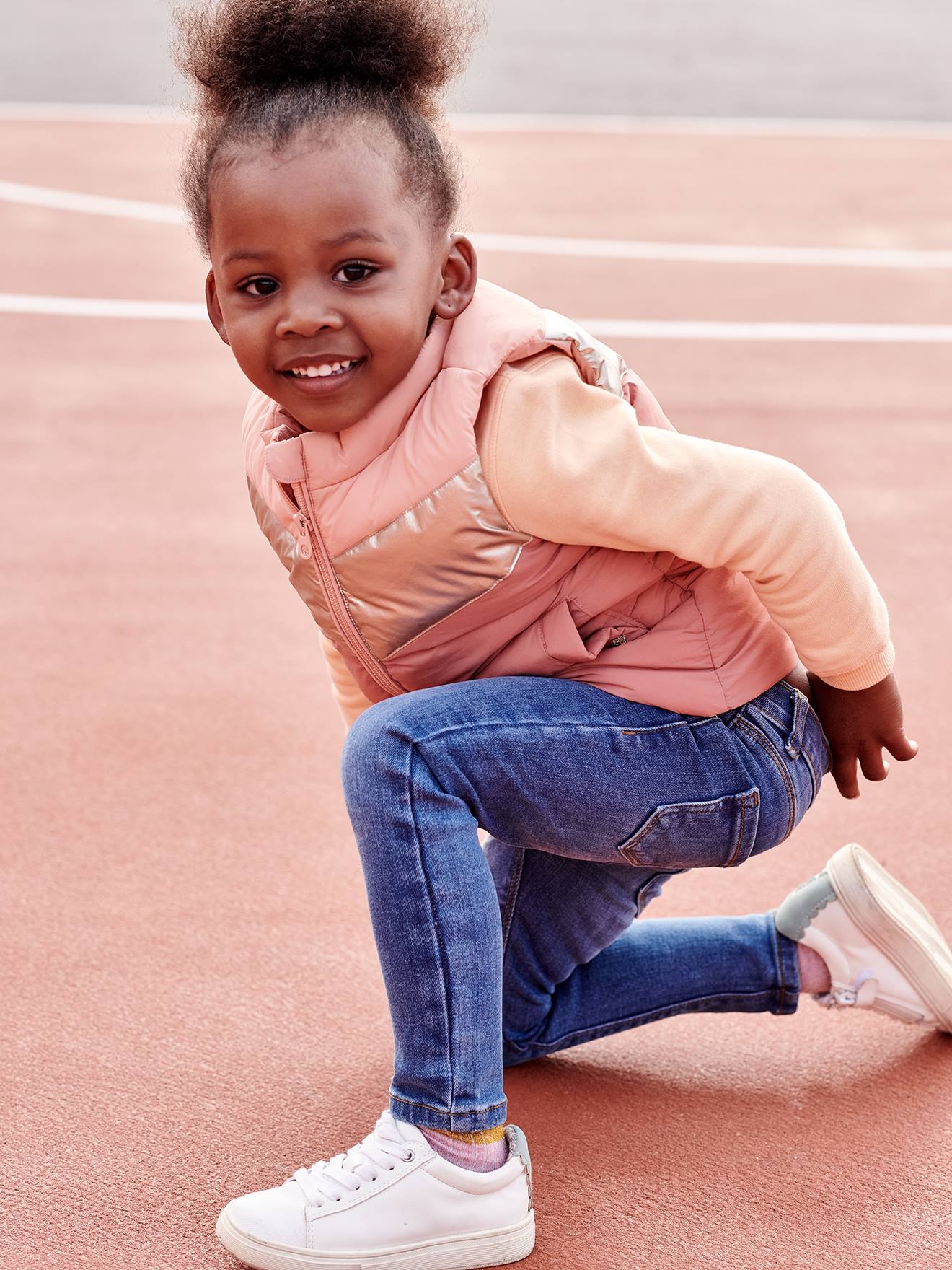 Jean Mom Pour Fille - Coupe Taille Haute, Jambes Larges, 100% Coton, Style Années 90 - 11