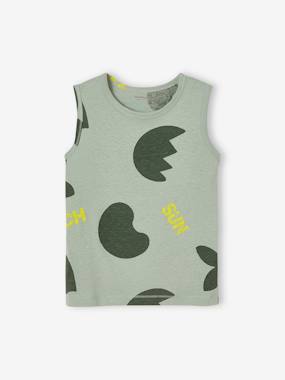-Tank Top with Maxi Motifs for Boys