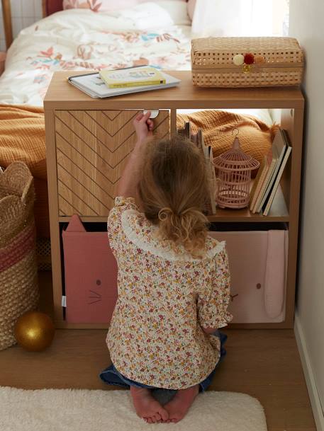 Door for Cubbyhole Unit, Chevron wood - vertbaudet enfant 