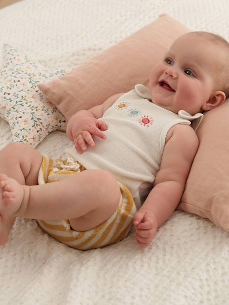 Chaussettes bébé Jaune - Collants pour bébé - vertbaudet