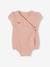 Cotton Gauze Bodysuit for Newborn Babies rosy - vertbaudet enfant 