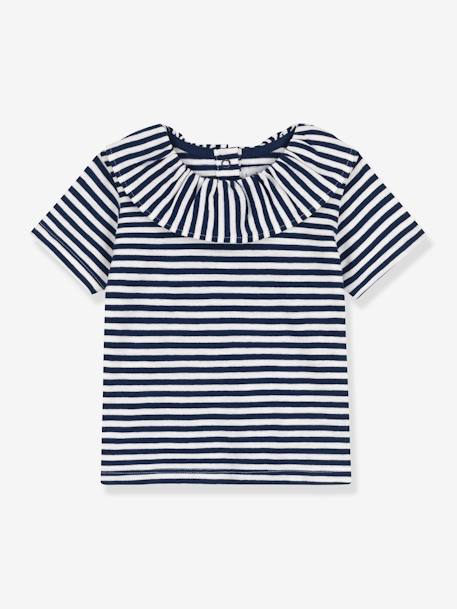 Blouse manches courtes bleu - vertbaudet enfant 