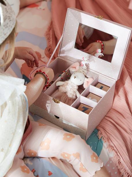 Unicorn Music Box PINK LIGHT SOLID WITH DESIGN - vertbaudet enfant 