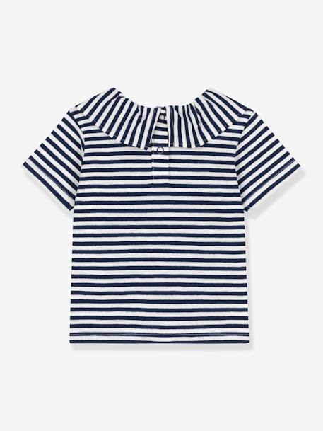 Blouse manches courtes bleu - vertbaudet enfant 