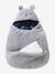 Transformable Baby Nest in Plush Fabric, Bear Beige+ecru+khaki+mouse grey+printed beige+printed pink - vertbaudet enfant 