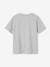 T-shirt à sequins garçon gris chiné+marine - vertbaudet enfant 