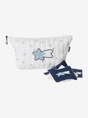 Nursery-Bathing & Babycare-Bath Time-Toiletry Bag in Cotton for Children