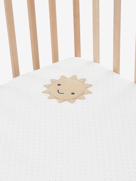 Set of 2 Covers for Playpen Base Mat BLUE LIGHT ALL OVER PRINTED+Light Green - vertbaudet enfant 
