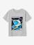 T-shirt à sequins garçon gris chiné+marine - vertbaudet enfant 