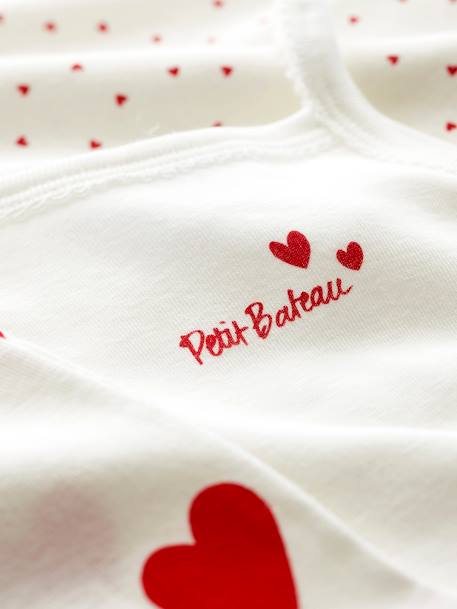 3 Strappy Bodysuits by Petit Bateau white - vertbaudet enfant 