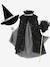 Glittery Cape + Wand black+WHITE LIGHT SOLID WITH DESIGN - vertbaudet enfant 