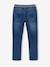 Jean garçon droit facile à enfiler denim effet molleton BRUT FONCE+denim black+denim bleached+denim gris+double stone+STONE MOYEN - vertbaudet enfant 