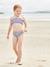 Maillot de bain 2 pièces fleuri fille bleu - vertbaudet enfant 