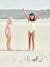 Sun Swimsuit for Girls pale yellow - vertbaudet enfant 