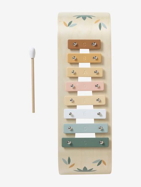 Wooden Xylophone - FSC® Certified green - vertbaudet enfant 