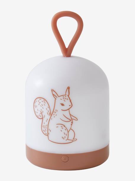 Portable Night Light, Squirrel BROWN MEDIUM SOLID WITH DESIGN - vertbaudet enfant 
