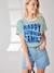 Unisex T-Shirt for Adults, Sailor Capsule Collection striped green - vertbaudet enfant 