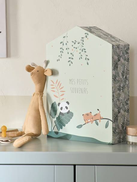 Baby Keepsake Box, Hanoi aqua green - vertbaudet enfant 